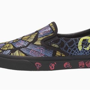 Limited edition nightmare before Christmas slip on vans.